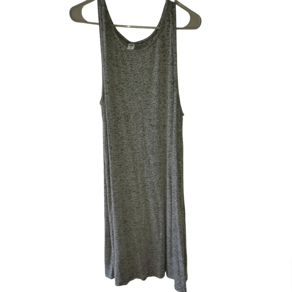 Old Navy Swing dress heather grey with‎ black specks womens size 2xl